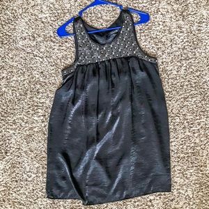 Black Jeweled Babydoll